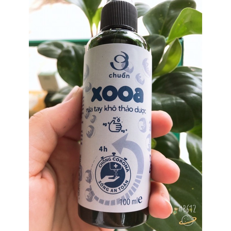 Nước rửa tay khô thảo dược dạng xịt Thái Hưng - diệt vi khuẩn 100ml