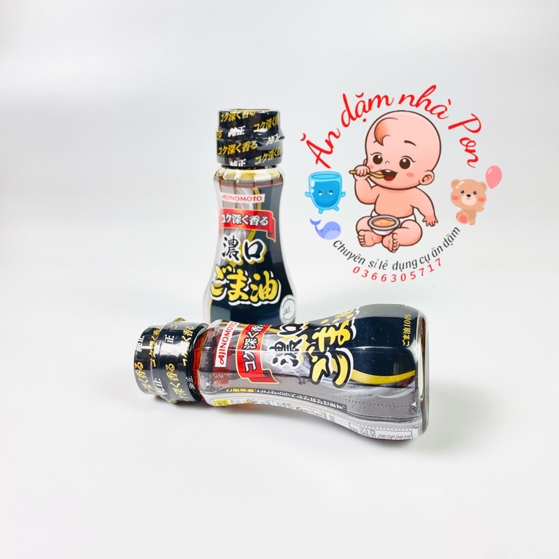 Dầu mè cho bé ăn dặm Ajinomoto nhật/dầu mè nguyên chất
