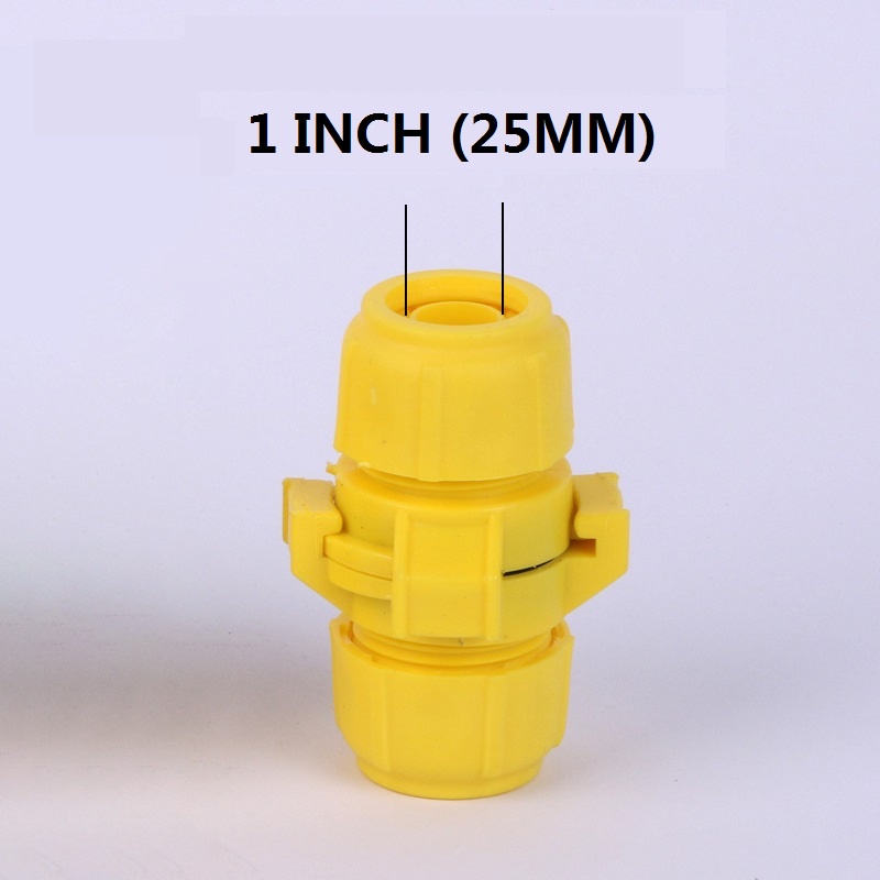 Đầu nối nhanh ống nước bằng nhựa, thiết kế khớp khóa chặn ngăn rỉ nước,16mm/20mm/25mm ống nước để kết nối