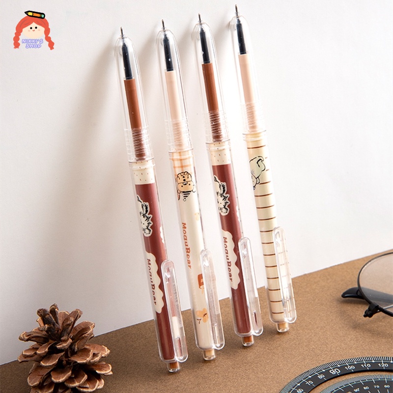 Bút Mực Gel Đen Ngòi 0.5mm Cho Văn Phòng