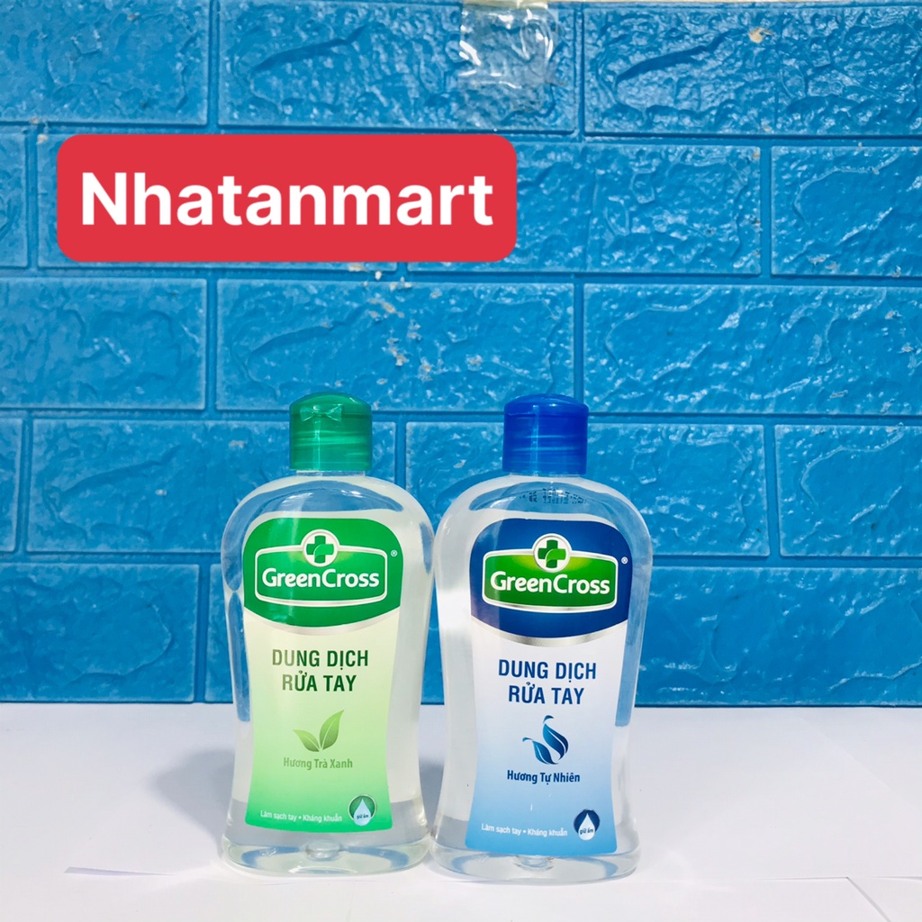 Nước rửa tay khô diệt khuẩn Green Cross 250ml