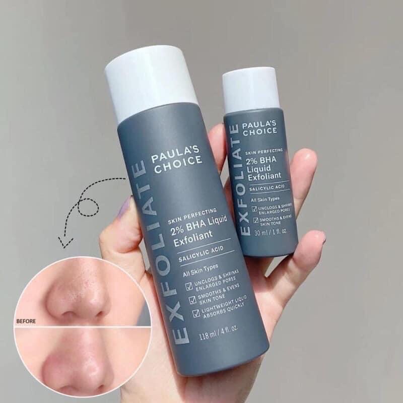 Bill US - Tẩy tế bào chết hoá học Paula Choice BHA 2% làm sạch sâu lỗ chân lông, giảm mụn