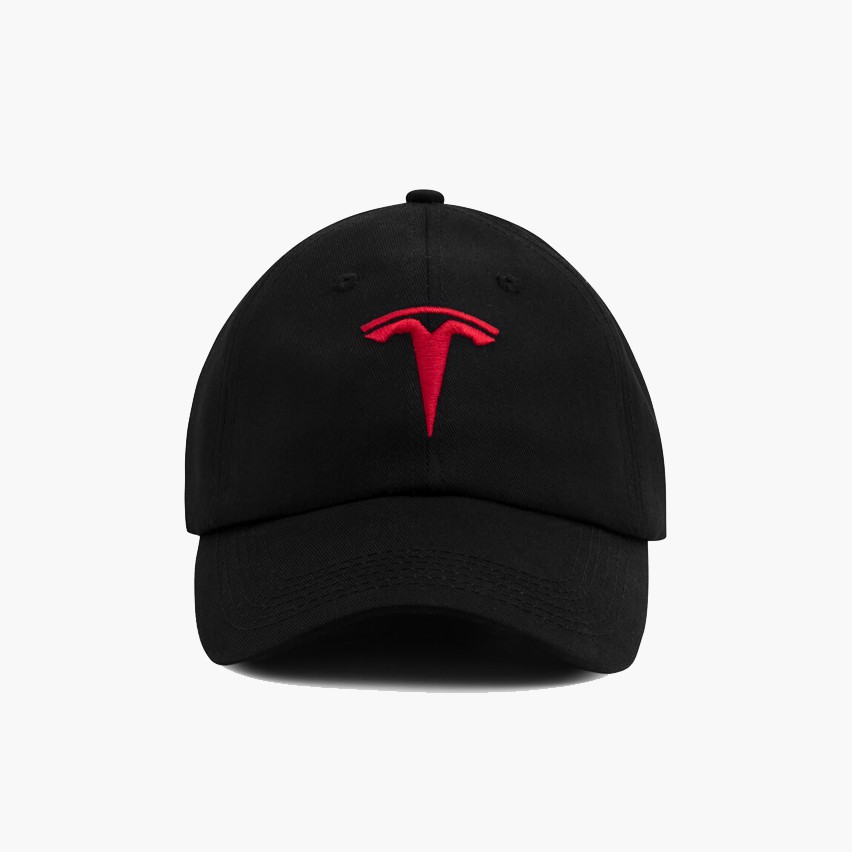 Tesla Mũ Lưỡi Trai Thêu logo Có Thể Điều Chỉnh Kích Cỡ Dành Cho Nam Và Nữ