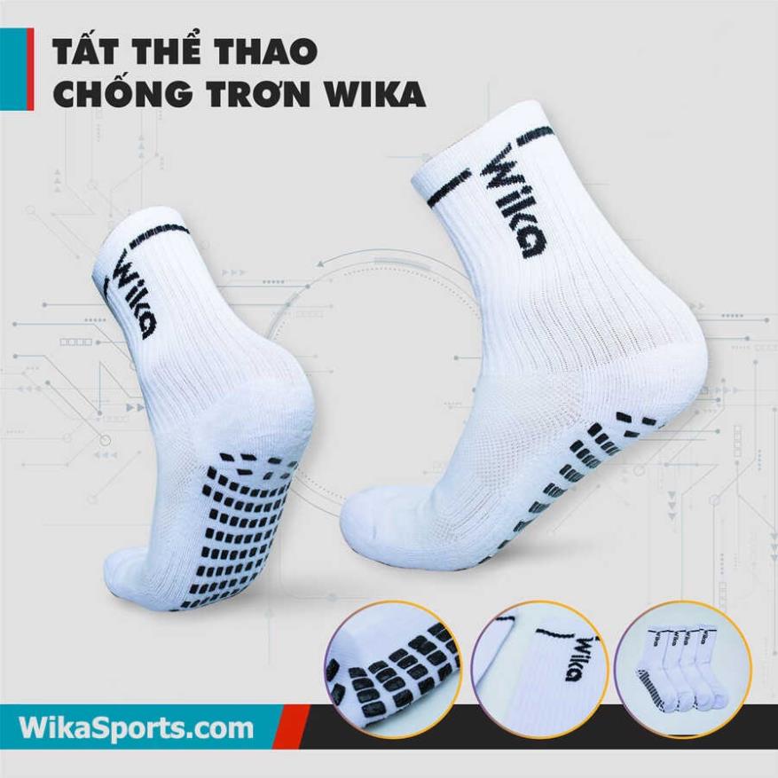 Vớ đá banh, tất đá bóng chống trơn chống trượt bóng đá thương hiệu Wika, hàng cao cấp sẵn hàng, chuyên bán sỉ.