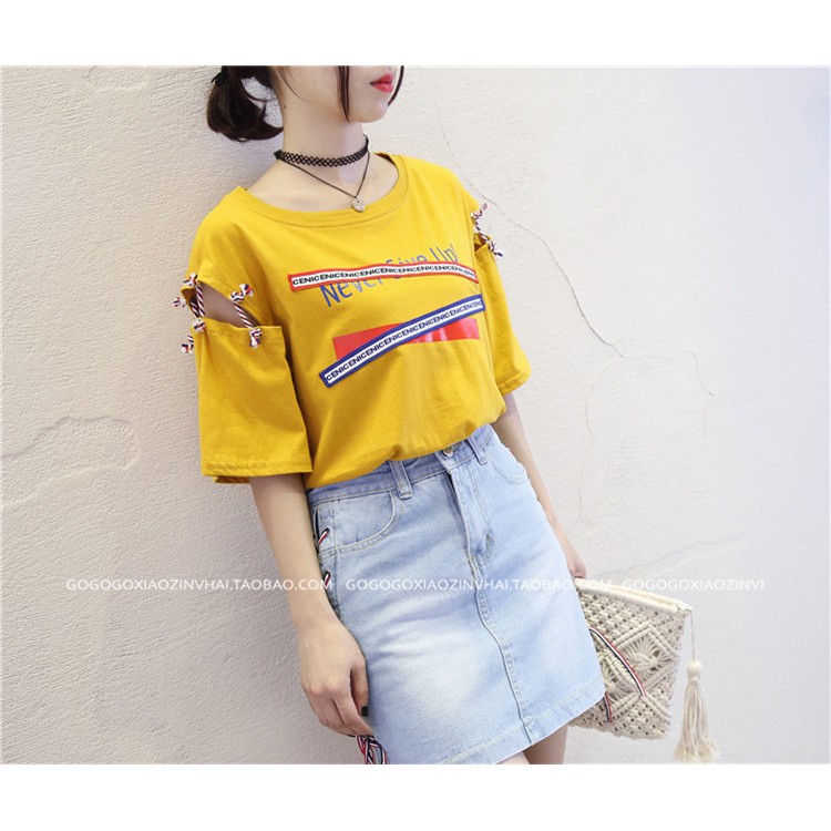 Áo thun nữ dễ thương kiểu dáng cực đẹp