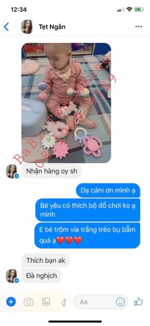 Hộp gặm nướu lục lạc Hàn Quốc Goryeo Baby
