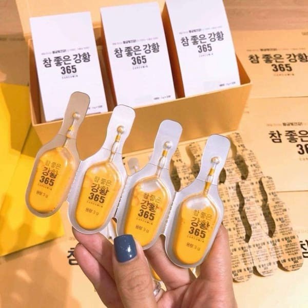 Nghệ nano curcumin hàn quốc 365 Hộp 96 Tép