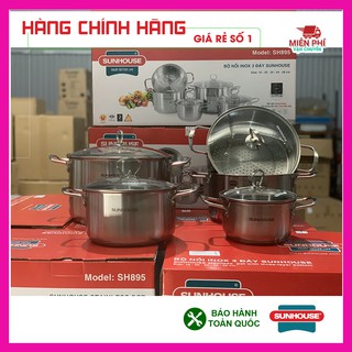 Bộ Nồi Sunhouse SH895
