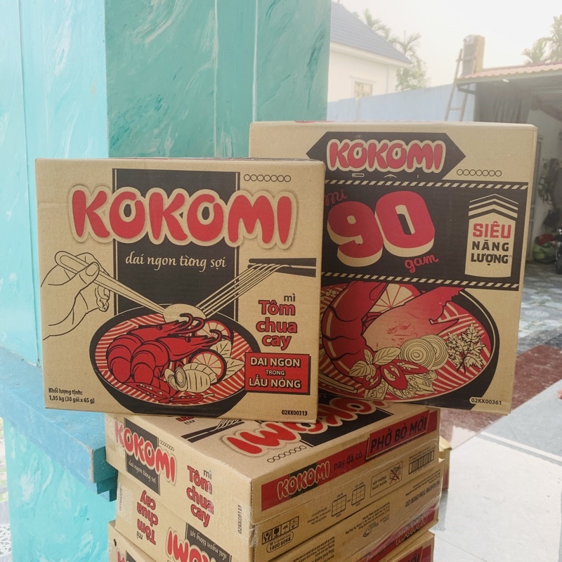Thùng 30 gói x 65g Mì Tôm Kokomi/kokomi 90