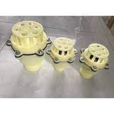 Lúp Bê Máy Bơm Nước nhựa trắng Rọ Lọc Rọ Bơm Giỏ Hút Nước phi 49, 60, 76, 90