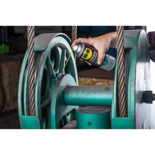 Mỡ bò nước dạng xịt WD-40 White Lithium bôi trơn bạc đạn vòng bi, bảo vệ chống rỉ kim loại đa năng