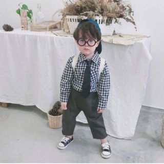 Combo áo sơ mi + quần + cà vat sz 2-8tuổi