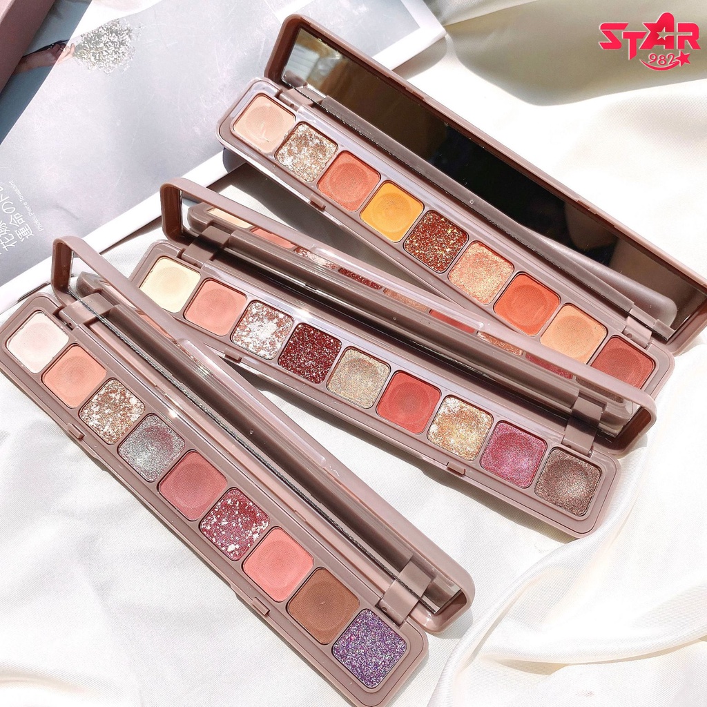 Fashion Multicolor Eyeshadow Palette Fade-Free Eyeshadow