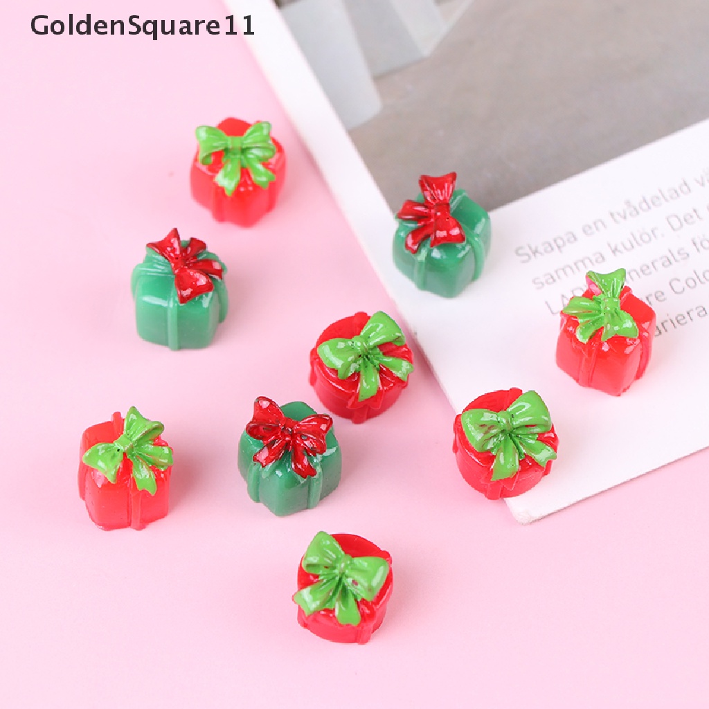 [Goldsquare11] Bộ 3 Món Đồ Chơi Trang Trí Giáng Sinh Mini Hình Ông Già Noel Quà Tặng Trang Trí Nhà Cửa