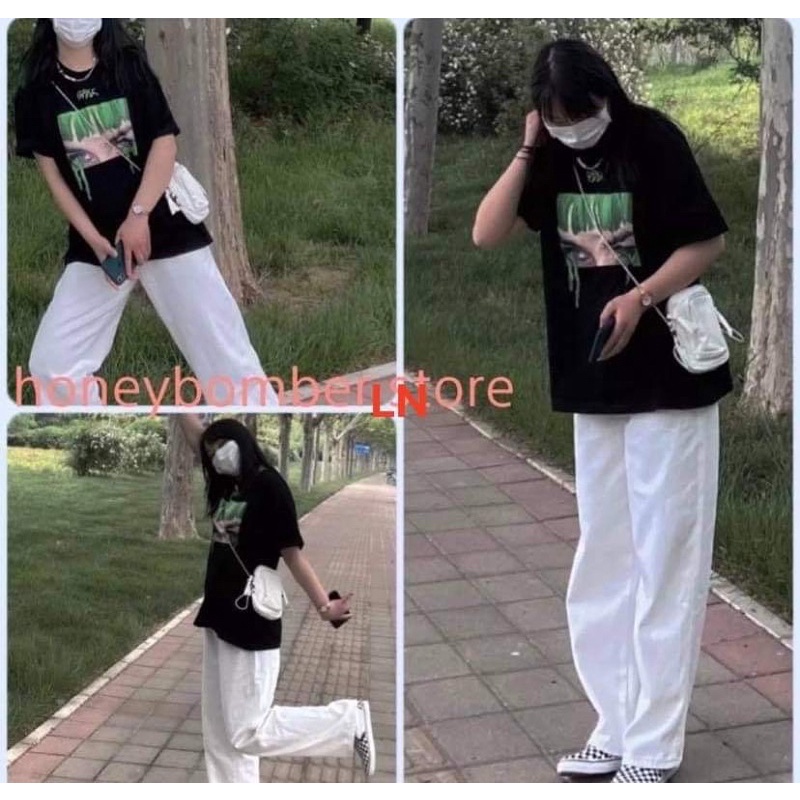 sét áo cô gái + Quần kaki trắng