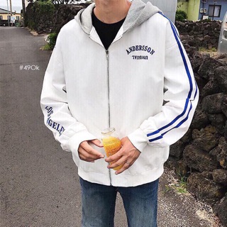 Áo khoác dù ngón tay (có size lớn 75 kg)