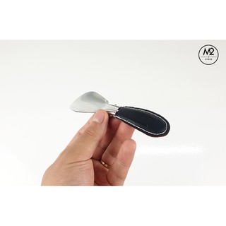 Đón gót giày thép bóng không gỉ bọc da (DGG06-A22)