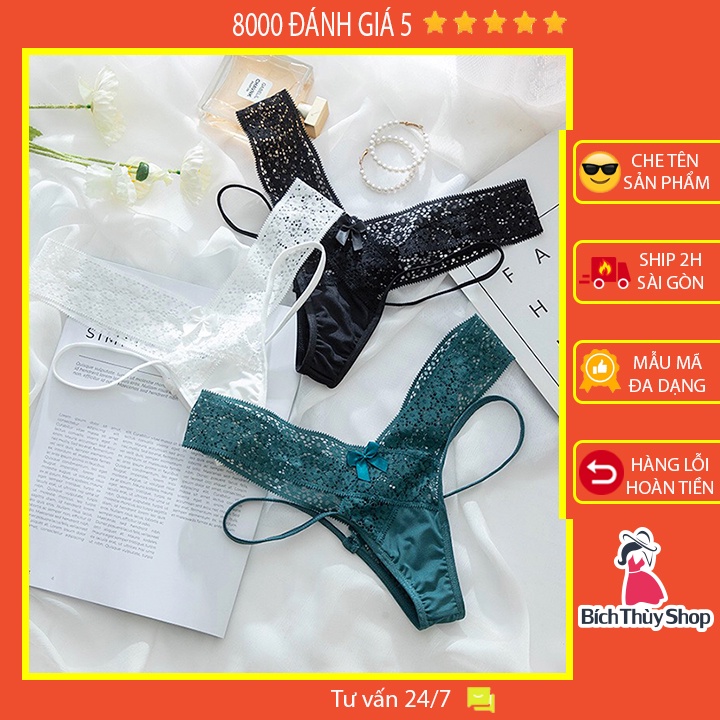 C101 Quần lót nữ sexy lọt khe phối ren cao cấp | BigBuy360 - bigbuy360.vn