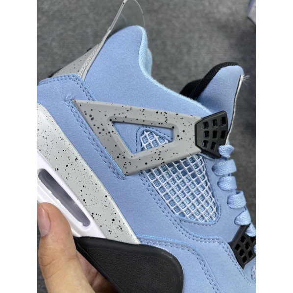 JORDAN 4 xanh đen JD độn đế nam nữ ảnh thật freeship