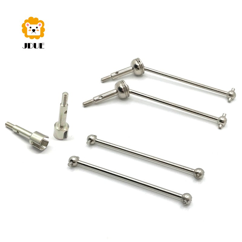 Set 4 trục truyền động trước và sau bằng kim loại cho xe điều khiển từ xa Wltoys 144001 124018 124019