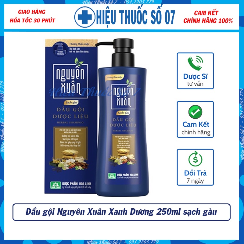Dầu gội Nguyên Xuân sạch gàu 250ml