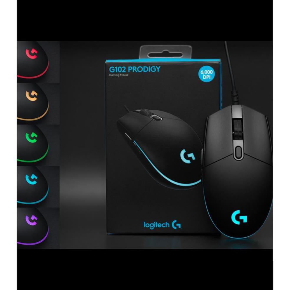 Chuột Logitech G102 Gaming Prodigy RGB LED 8.000 Dpi-Digiworld