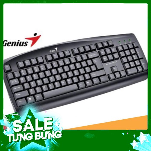 SeO GIA BAT NGO  Bàn Phím Có Dây Genius KB110 cho máy tính laptop MỚI NHẤT MỚI