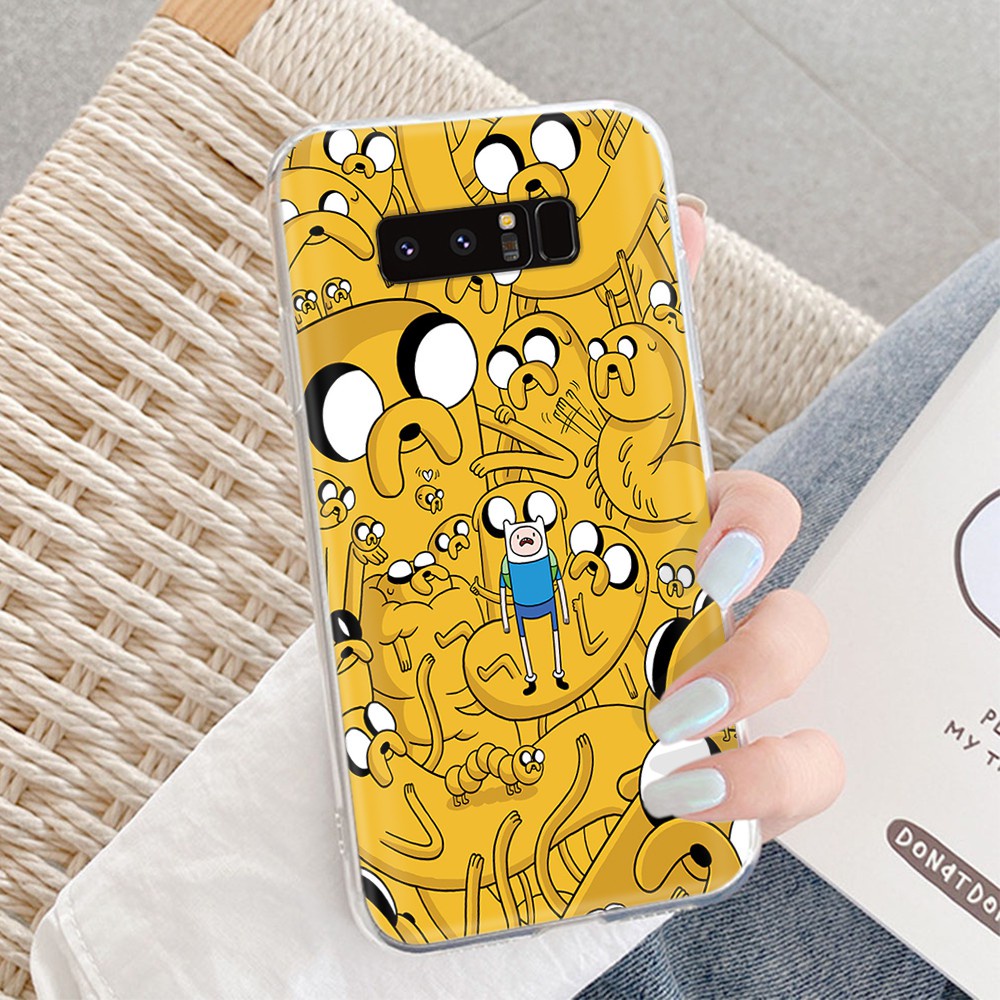 Ốp Điện Thoại Mềm Trong Suốt In Hình Adventure Time Cho Motorola Moto G4 G5 G5S G6 Play Plus Vm1