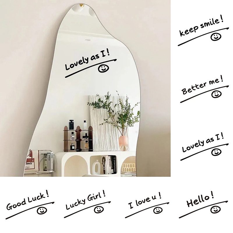 Sticker Dán Tường Đa Chức Năng Tự Dính Họa Tiết Dễ Thương Bắt Mắt