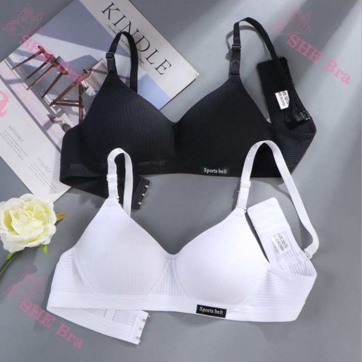 Áo Lót Nữ Không Gọng Mút Mỏng Áo Ngực Nữ Sinh Mềm Mịn Vải Cotton Thoả Mái ALO03
