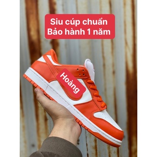 Thể thao nam nữ giày ét bê trắng cam - phiên bản cao cấp