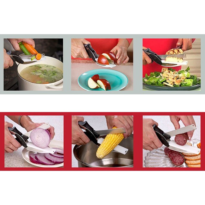 Kéo Kèm Dao Thớt MS829