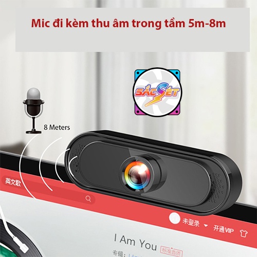 Webcam Mini Hd 1080p Tích Hợp Micro Tiện Dụng Cho Máy Tính. Phục vụ tốt cho học Zoom, học Online tại nhà. | BigBuy360 - bigbuy360.vn