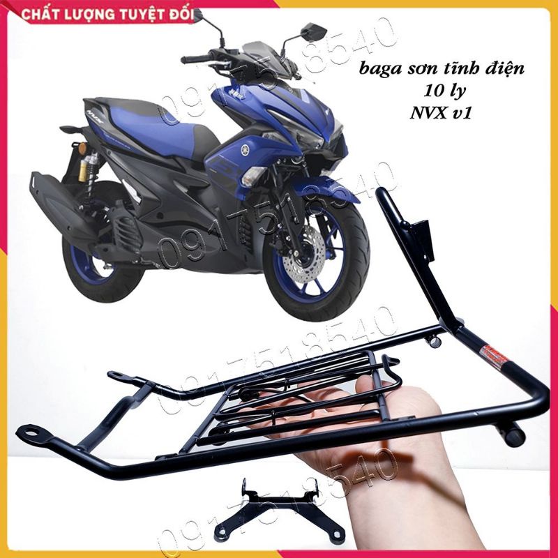 Baga sơn tĩnh điện 10ly cho NVX V1 , Baga NVX