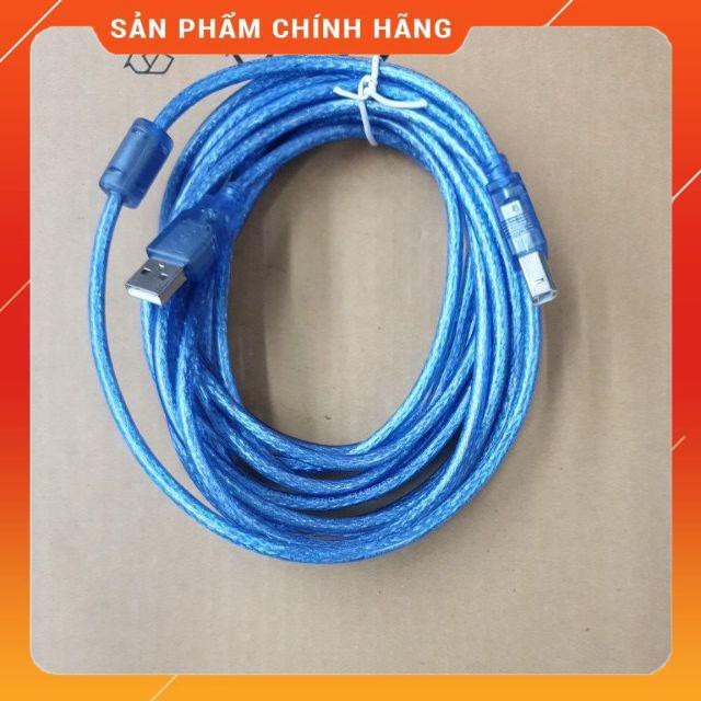 Cặp máy in USB 5m bọc kim chống nhiễu dailyphukien