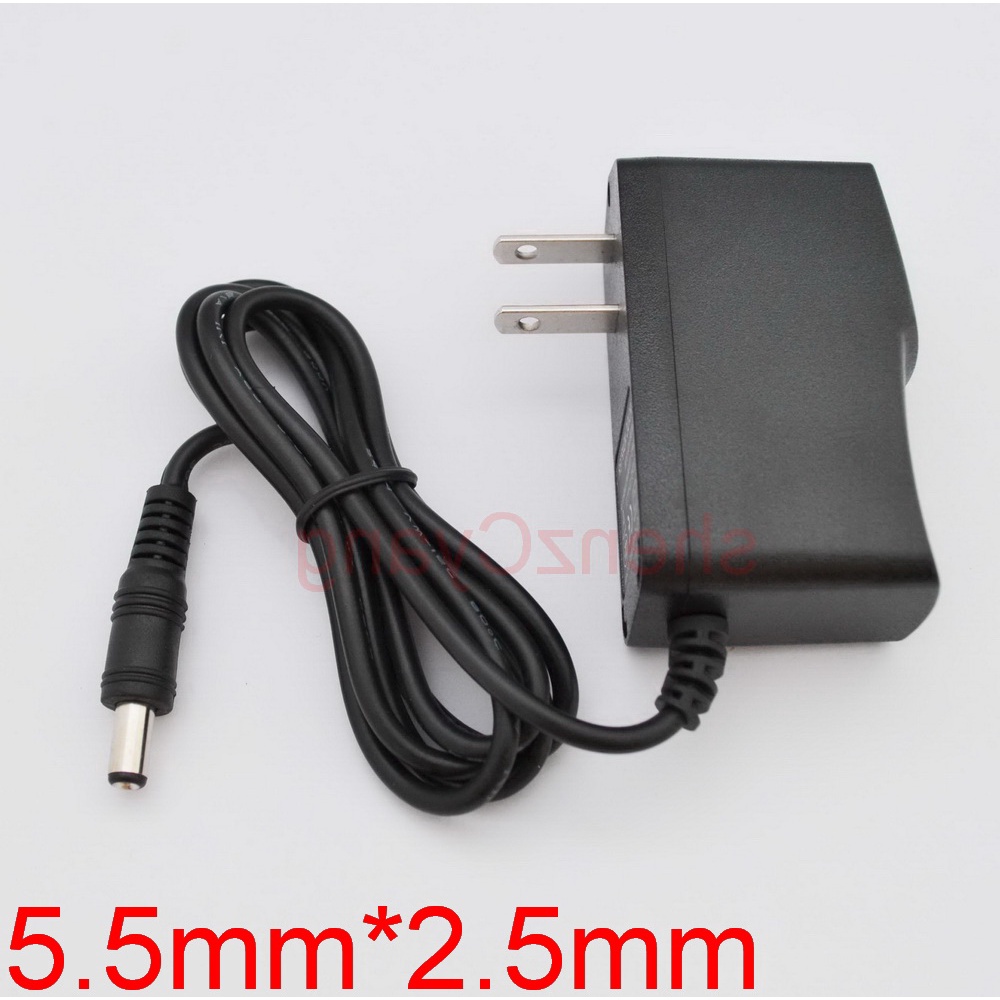 Thiết bị chuyển đổi nguồn điện 1000mA kích thước 5.5mm x 2.5mm AC 100V-240V DC 6V 200mA 300mA 400mA 500mA
