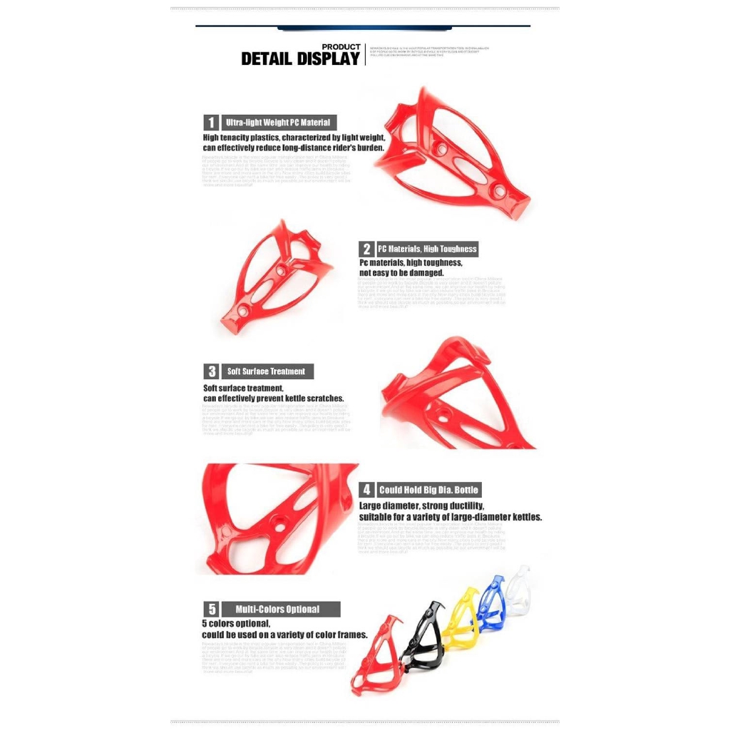 Giá đỡ để bình nước gắn xe đạp bằng kim loại