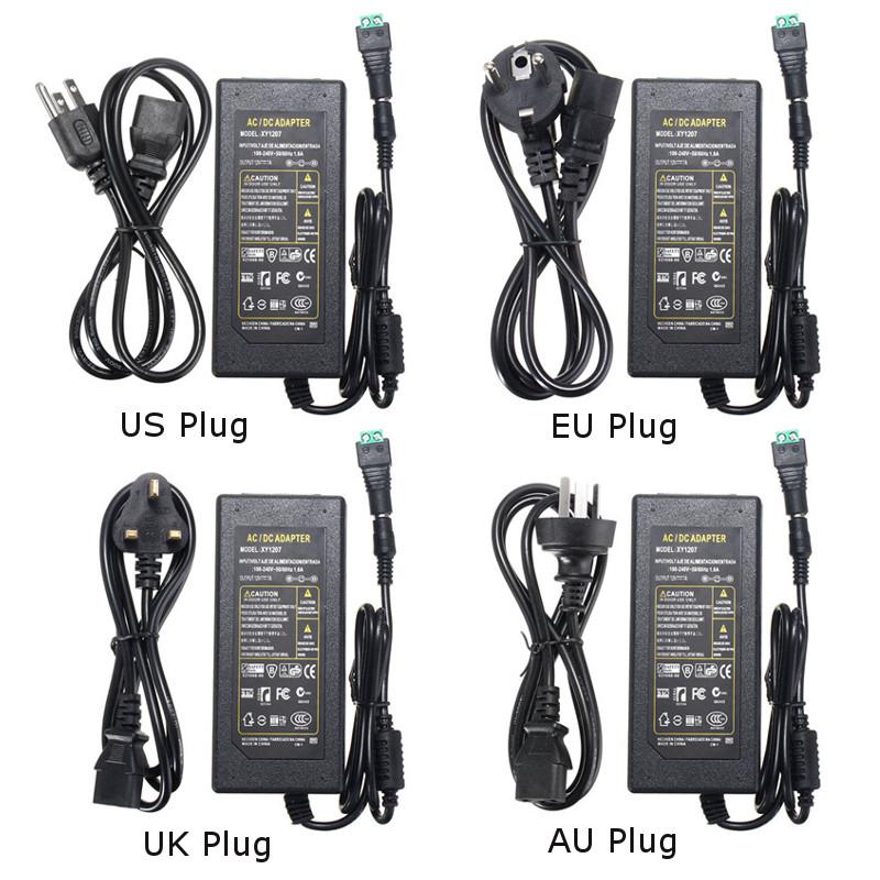 Bộ chuyển đổi nguồn điện AC 110-240V sang DC 12V 7A cho dây đèn LED