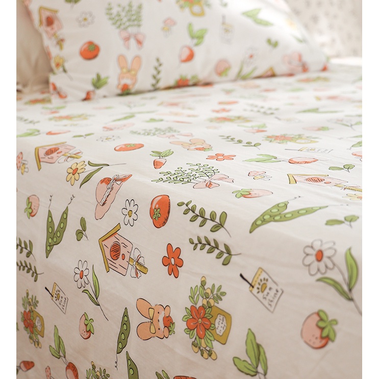 Vải cotton xô khổ 2m5, chuyên dùng may ga gối