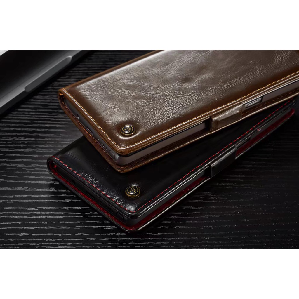 Bao Nắp Gập Chất Giả Da Vân Mờ Cho Điện Thoại Samsung Note8 / Note9 Ốp | BigBuy360 - bigbuy360.vn