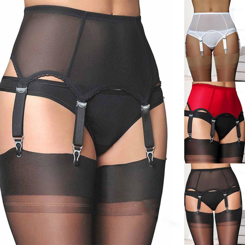 Dây Đai Ren Kẹp Tất Co Giãn Có Khóa Điều Chỉnh Nhiều Màu Sắc Quyến Rũ Dành Cho Nữ