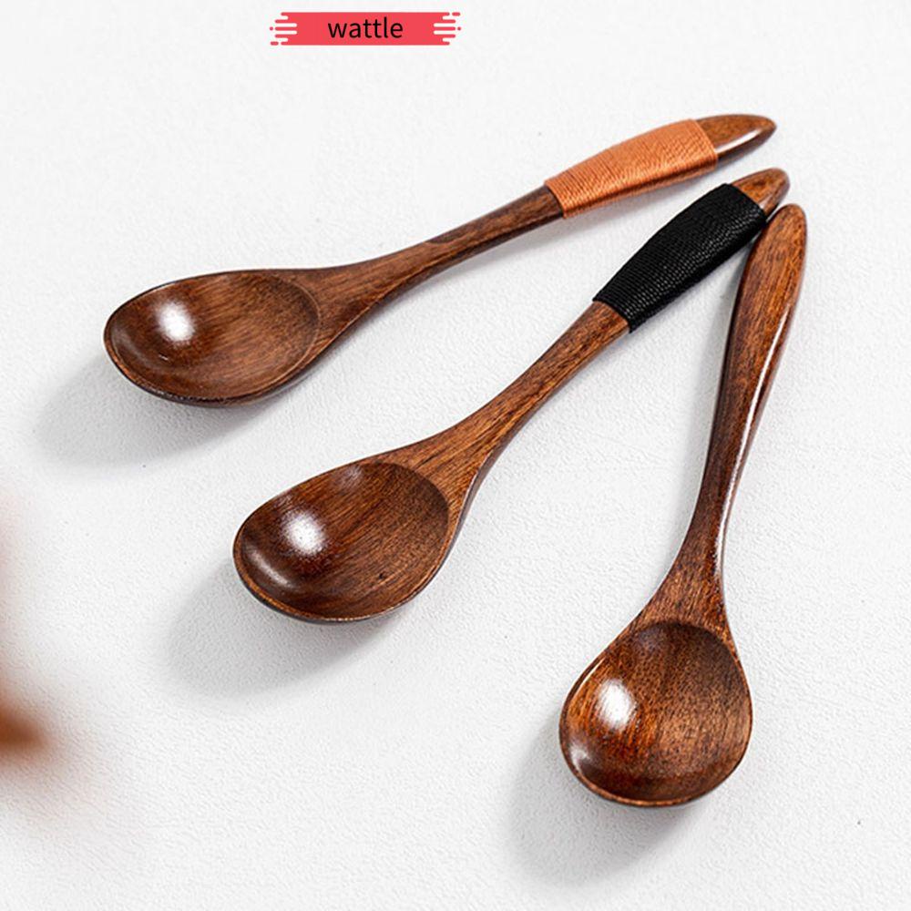 Muỗng gỗ tự nhiên 8 kiểu tùy chọn chất lượng cao dùng trong nhà bếp