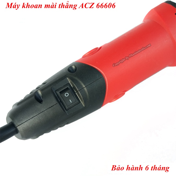 Máy khoan mài thẳng ACZ 66606  - Chuyện dụng trong chế tác, DIY, mài, khoan ,dũa, đánh bóng