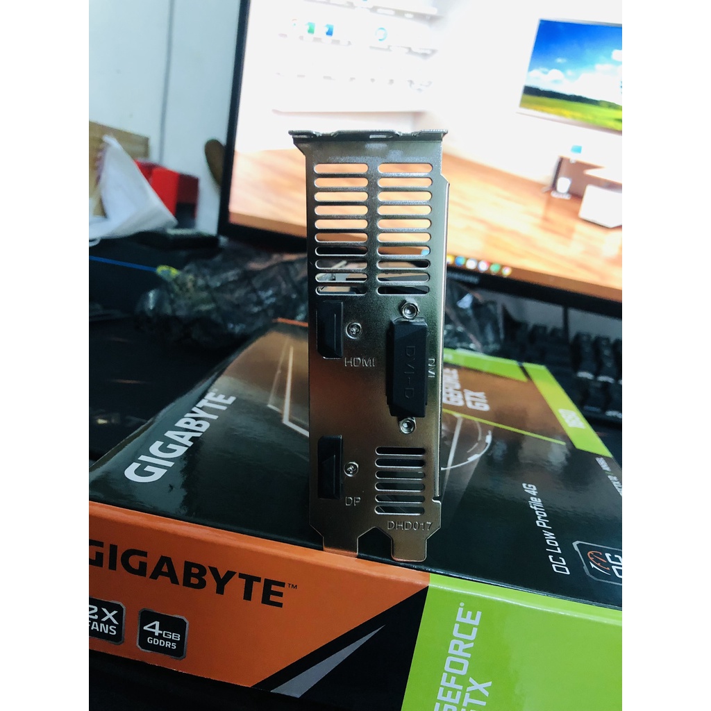 VGA GIGABYTE GeForce GTX 1650 D5 OC Low Profile 4G
