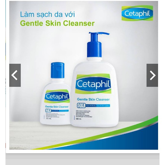 Centaphil Gentle Skin Cleaner 125ml - Sữa rửa mặt loại bỏ chất nhờn, tẩy sạch bụi bẩn, dịu da, giữ ẩm, ngừa mụn