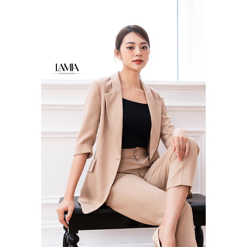Áo vest nữ hè Lamia Design LUXE013 màu be