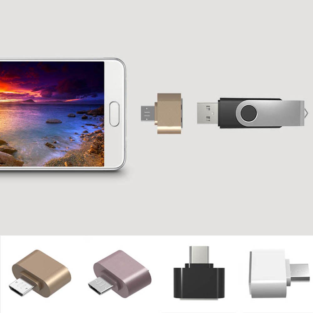 Thiết bị chuyển đổi Micro USB sang USB 2.0 OTG cho máy tính bảng Android Samsung