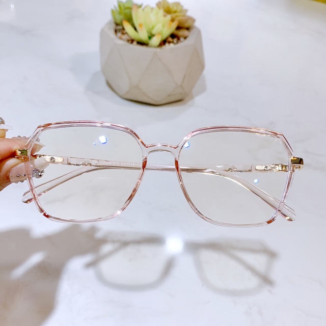 Gọng kính cận thời trang mắt đa giác TH30009 - Kính mắt giả cận thời trang Hàn Quốc | BigBuy360 - bigbuy360.vn