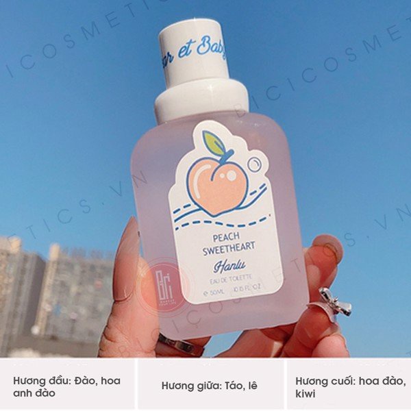 Nước hoa hanlu- xịt thơm body Hanlu và xịt thơm quần áo chai 50ml