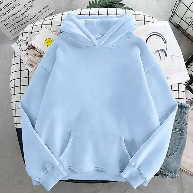 Áo hoodie nam nữ trơn nhiều màu vải nỉ bông mềm mịn nón 2 lớp